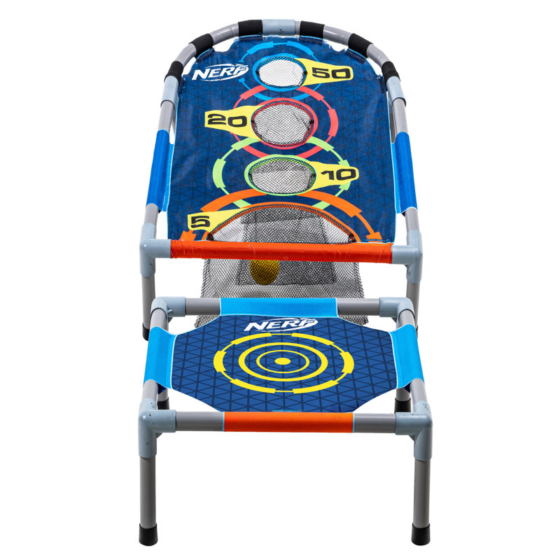 Franklin Sports NERF Kids Bounce N Score Target Toss Game Set